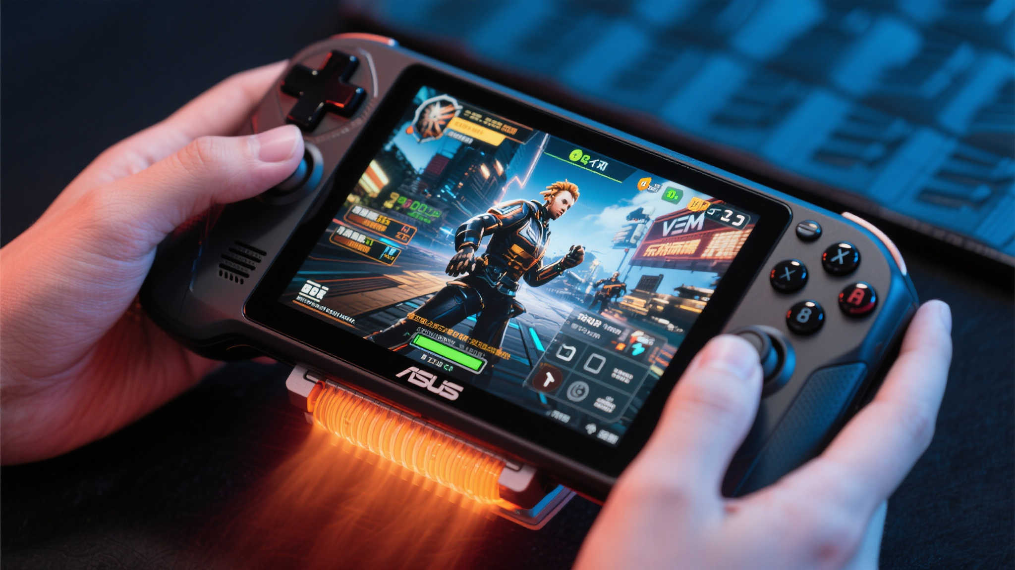 尽管华硕游戏掌机能够运行如此高要求的ゲー