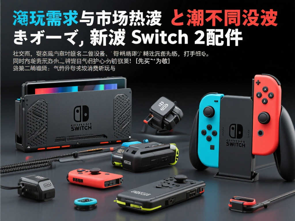 Switch 2未上市,周边配件抢先登场!种类超十种令人期待 Switch 2未上市,周边配件抢先登场!种类超十种令人期待