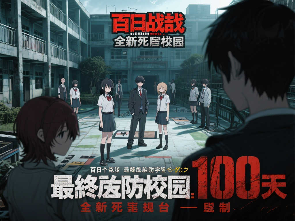 《百日战记 最终防卫学园》新作震撼:结局多达100种! 《百日战记 最终防卫学园》新作震撼:结局多达100种!